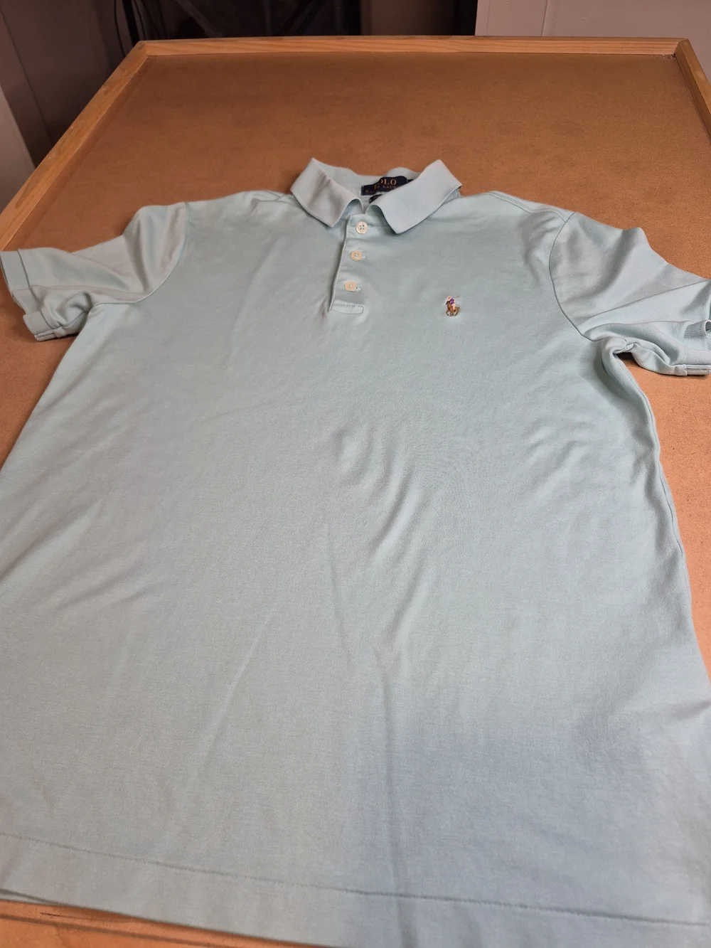 Polo by Ralph Lauren Classic Fit Polo Shirt - Light Teal 4660/4